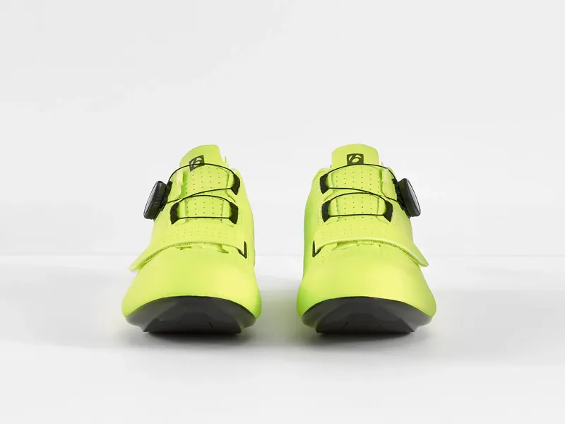 Bontrager Circuit Road Cycling Shoe in Yellow with Shimano 105 R7000 SPD-SL Carbon Pedals-5
