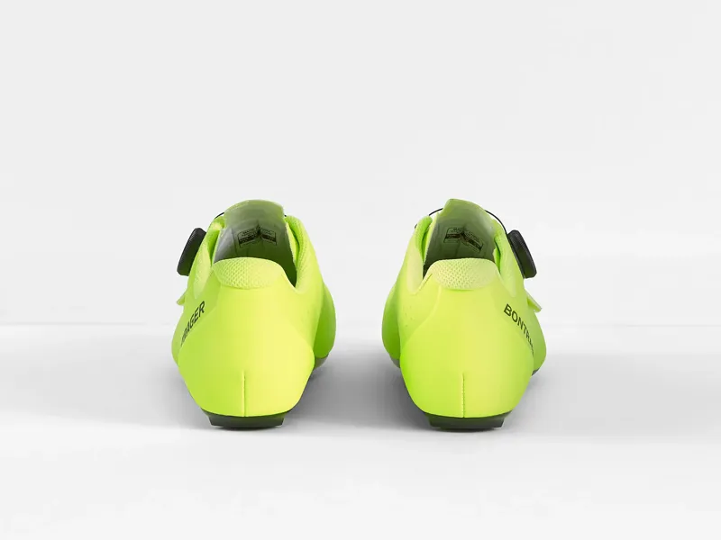 Bontrager Circuit Road Cycling Shoe in Yellow with Shimano 105 R7000 SPD-SL Carbon Pedals-6