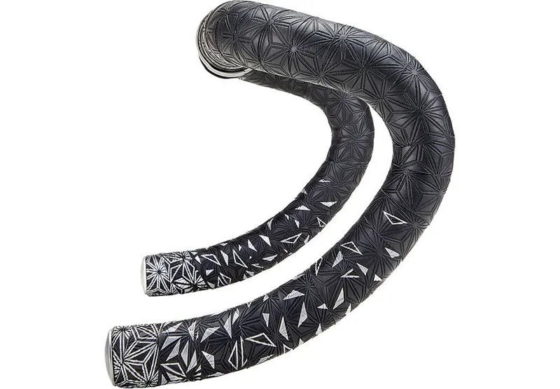 Supacaz Super Sticky Kush Star Fade Bar Tape in Platinum/A Platinum