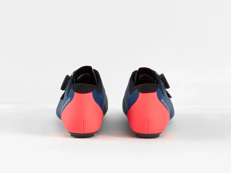 Bontrager Circuit Road Cycling Shoe in Nautical Navy/Coral Pink with Shimano R550 Spd-Sl Road Pedal Bundl-6