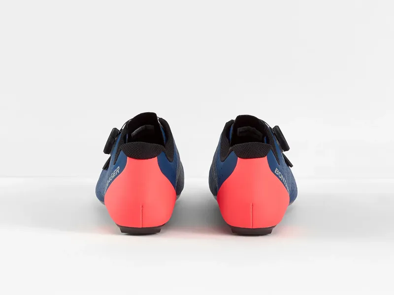 Ex Display Bontrager 45 Circuit Road Cycling Shoe Size 45 in Nautical Navy/Coral Pink-4