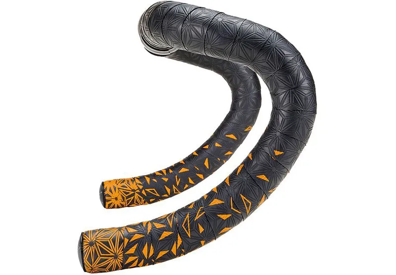 Supacaz Super Sticky Kush Star Fade Bar Tape Neon Orange/Neon Orange