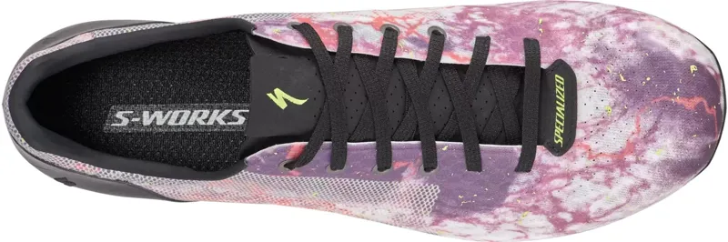 Specialized S-Works 7 Lace Road Shoes in Vivid Coral/Cast Umber-4