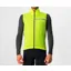 Castelli Squadra Stretch Vest in Electric Lime/Dark Grey