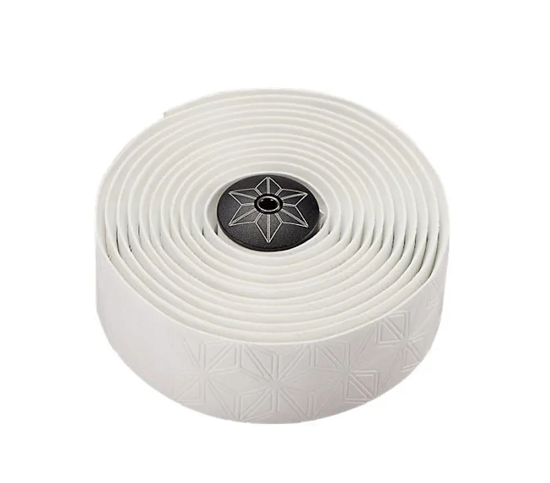 Supacaz Super Sticky Kush Classic Handlebar Tape in White/A Black-1