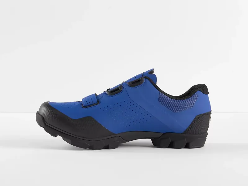 Bontrager Foray Gravel MTB Shoe in Royal Blue with Shimano M540 SPD Clipless Pedals in Black 9/16 inches-2