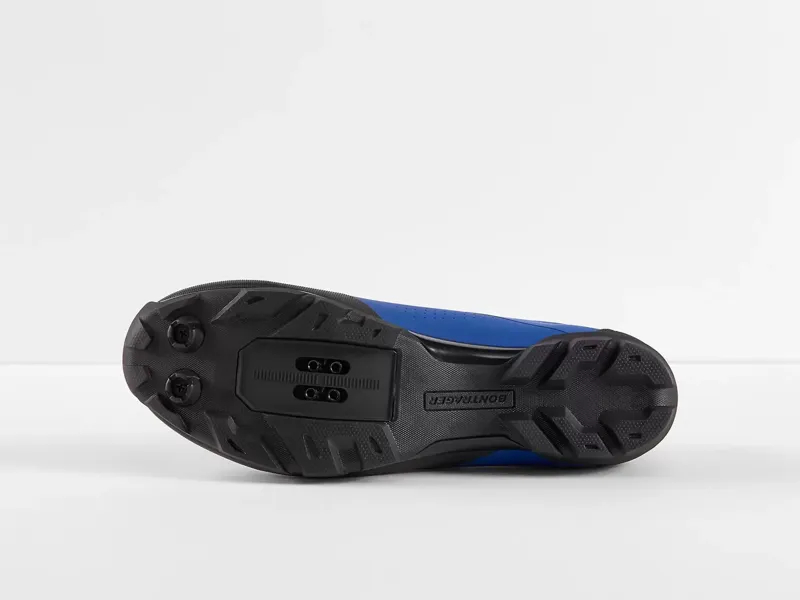 Bontrager Foray Gravel MTB Shoe in Royal Blue with Shimano M540 SPD Clipless Pedals in Black 9/16 inches-3