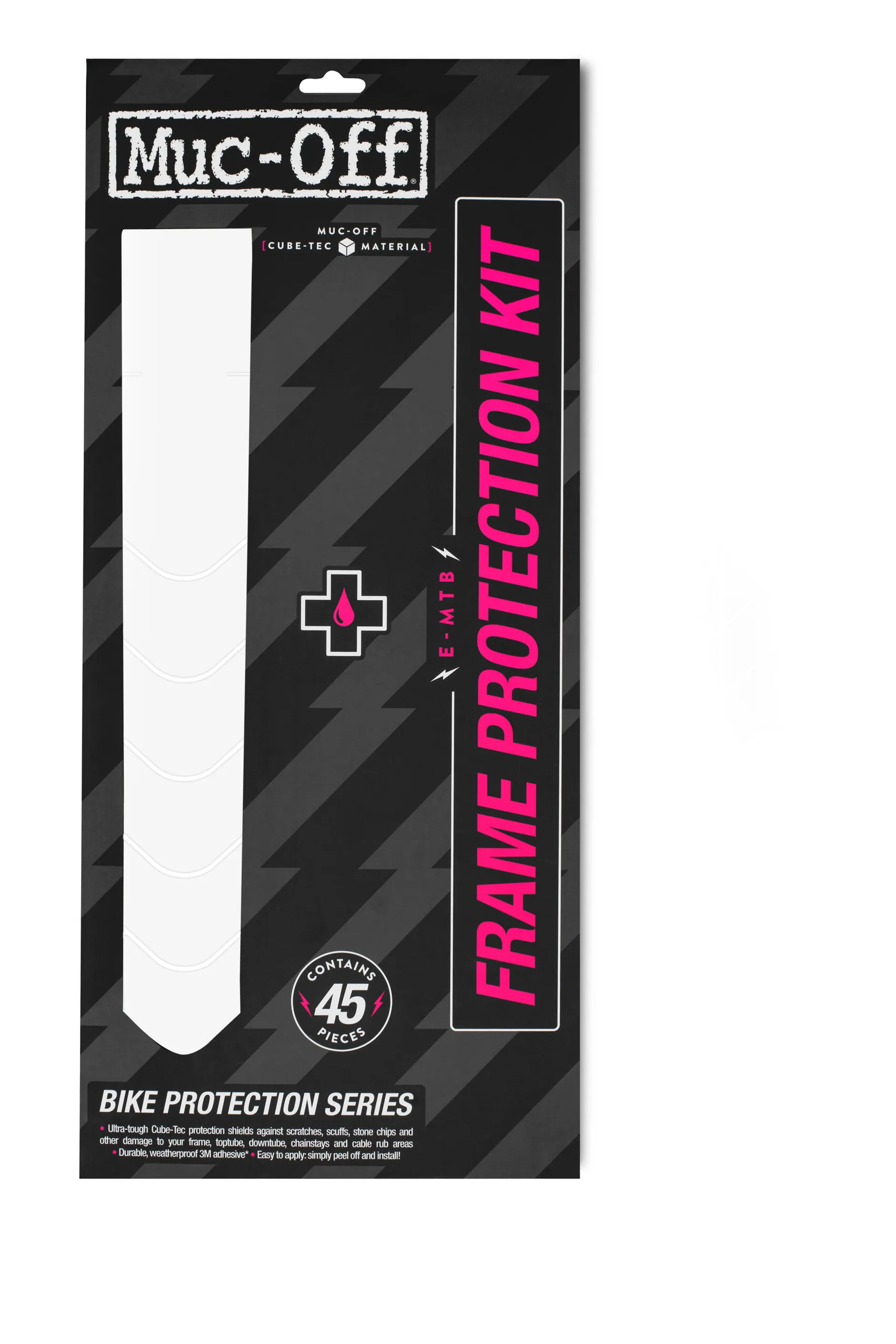 Muc-Off Frame Protection Kit for E-MTB bikes in Clear Gloss