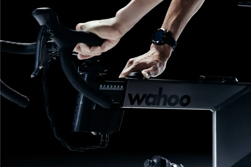 Wahoo KICKR BIKE V2 With Wi-Fi with Wahoo KICKR Trainer Floor Mat-6