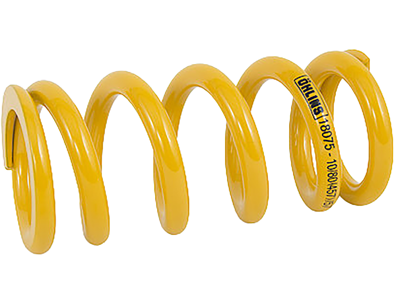 Ohlins Shock Springs 57mm Stroke in Yellow-1
