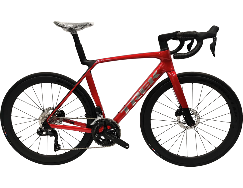 EX DISPLAY Trek Madone SL 6 Gen 8 Di2 Road Bike MediumLarge 2026 in Gloss Fury Red Matte Deep Smoke