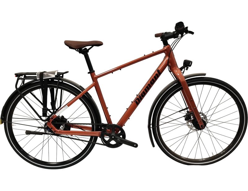 Balfes Bikes EX DISPLAY Diamant Mahon Style Plus Stepover Hybrid Bike Size Large 2026 in Bronze | Free postage over £30, £10 off first order, price match & 0% finance.