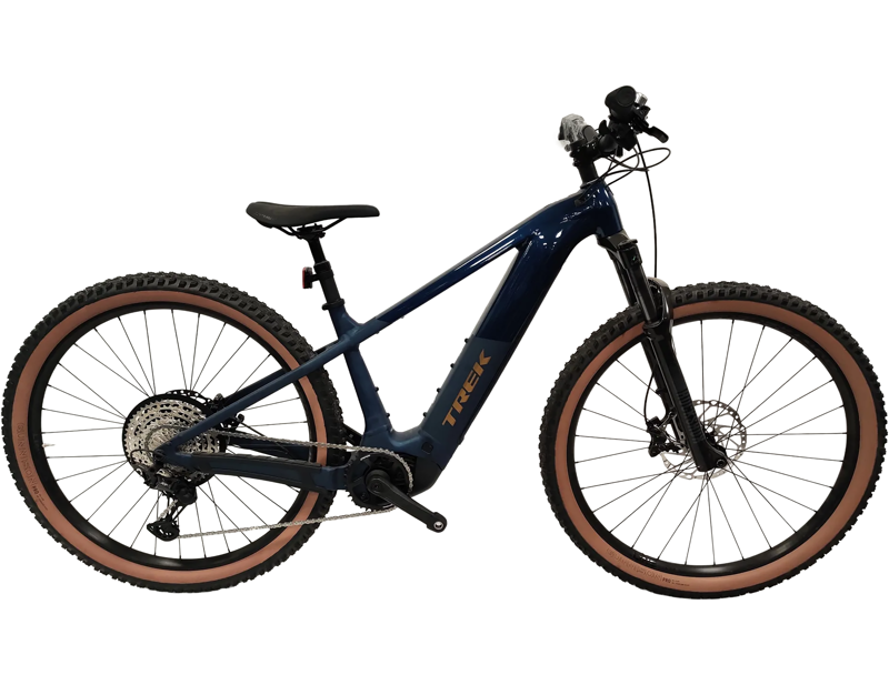 EX DISPLAY Trek Powerfly+ 6 Gen 5 800Wh Electric Hardtail MTB Medium 2026 in Matte/Gloss Mulsanne Blue