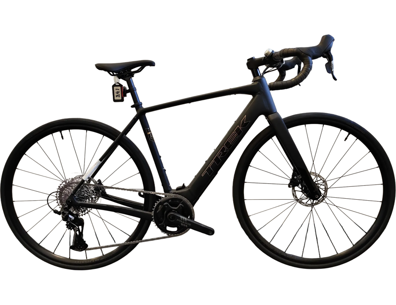 EX DISPLAY Trek Domane+ ALR 5 Electric Road Bike Medium 2026 in Matte Dark Star