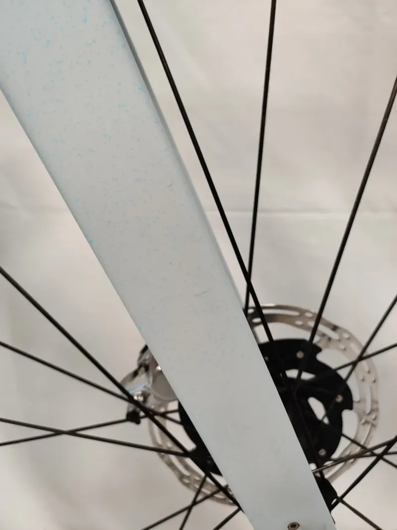 EX DISPLAY Trek Checkmate SLR 8 AXS Gravel Bike Size ML 2025 in Matte Hex Blue Plasma Grey-3