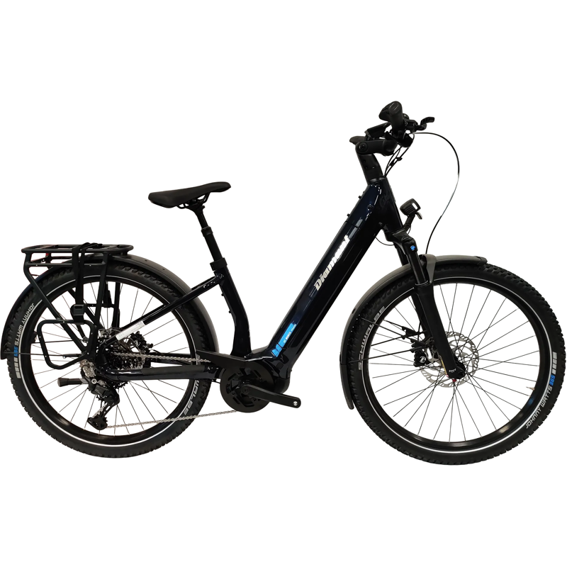 Balfes Bikes EX DISPLAY Diamant Suvea Trip Plus Lowstep 600Wh Electric Hybrid Bike Size Small/Medium 2026 Midnight Blue | Free postage over £30, £10 off first order, price match & 0% finance.