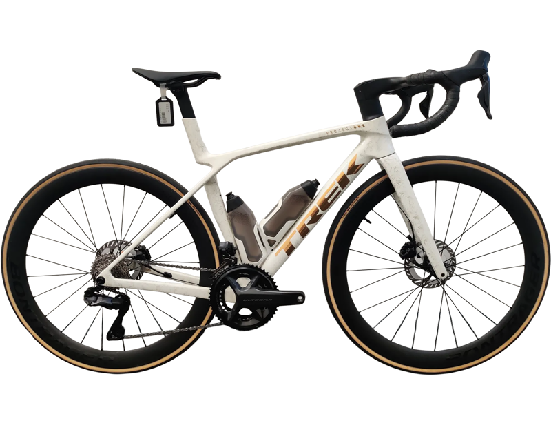 EX DEMO Trek Madone SLR 7 Di2 Gen 8 Road Bike Small 2025 in Era White
