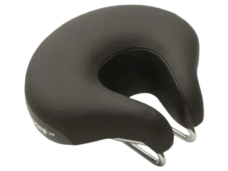 Balfes Bikes Ism ISM Saddle - Touring Black 175mm  195mm | Free postage over £30, £10 off first order, price match & 0% finance.