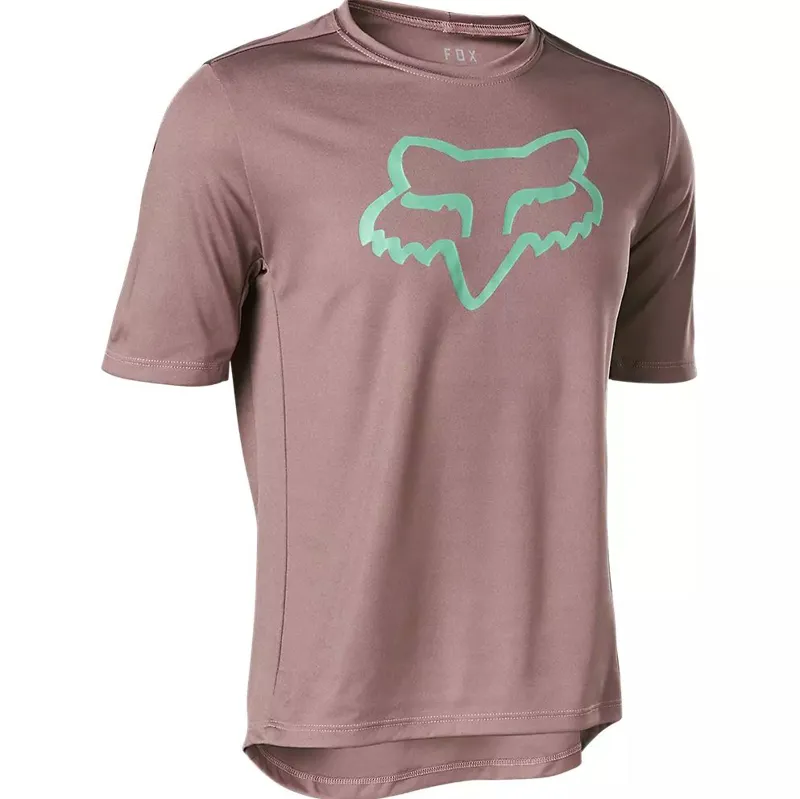 Fox Racing Youth Ranger Short Sleeve Jersey in Plum