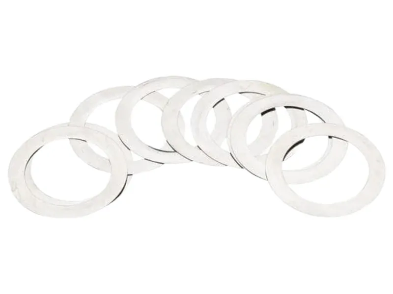 Jagwire Centerlock Rotor Shims 10 Pack in Silver