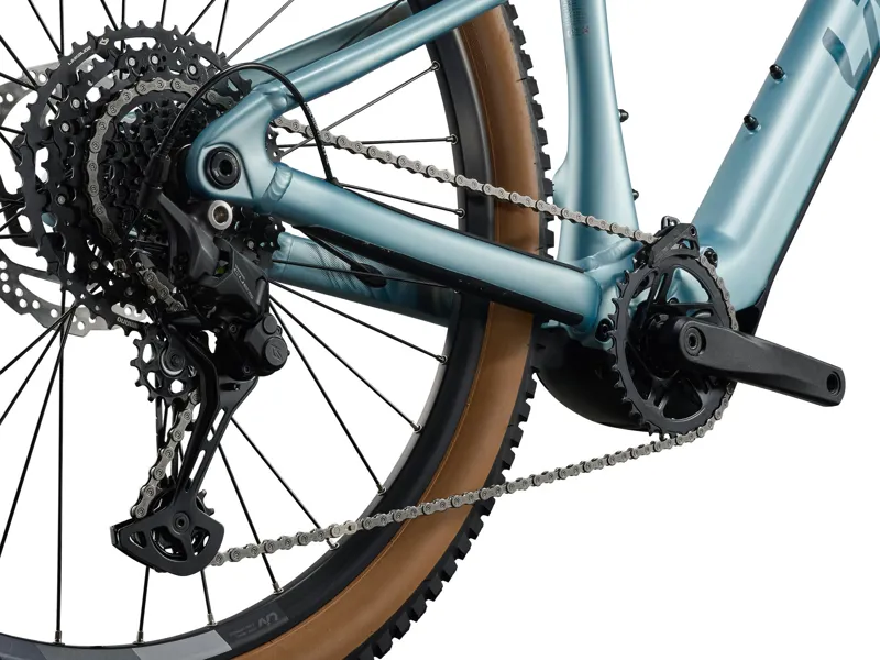 Liv Tempt E+ 2 Electric Mountain Bike 2027 in Cryo Silver-4