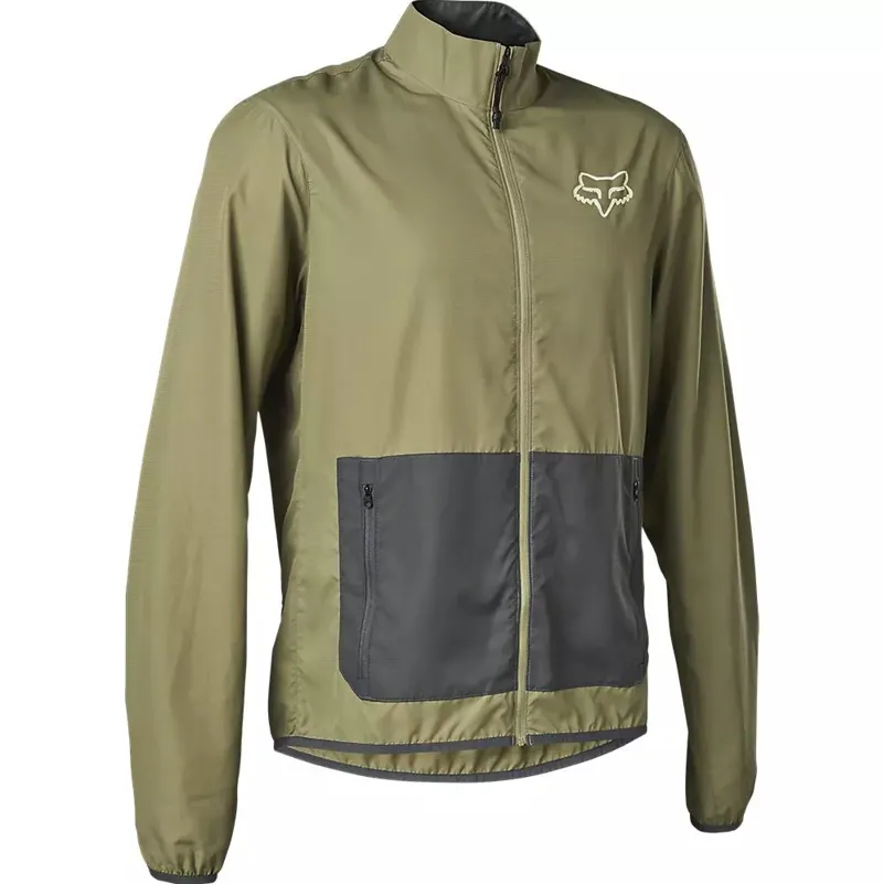 Fox Racing Ranger Wind Jacket in Green