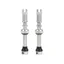 Juice Lubes Tubeless Valves 48mm in Silver