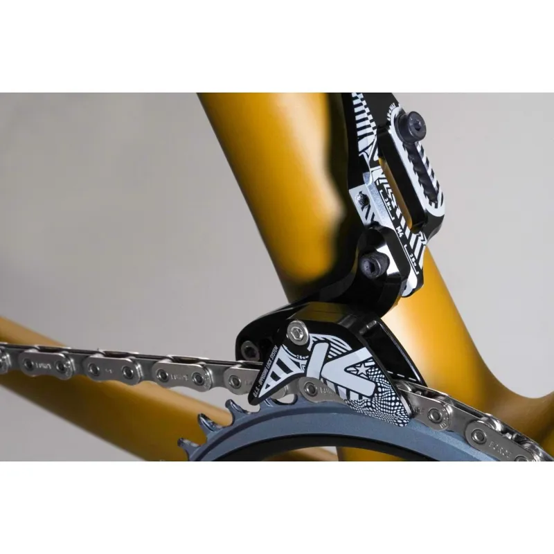 K-Edge 1x Race W Chain Guide in Black Anodised-2