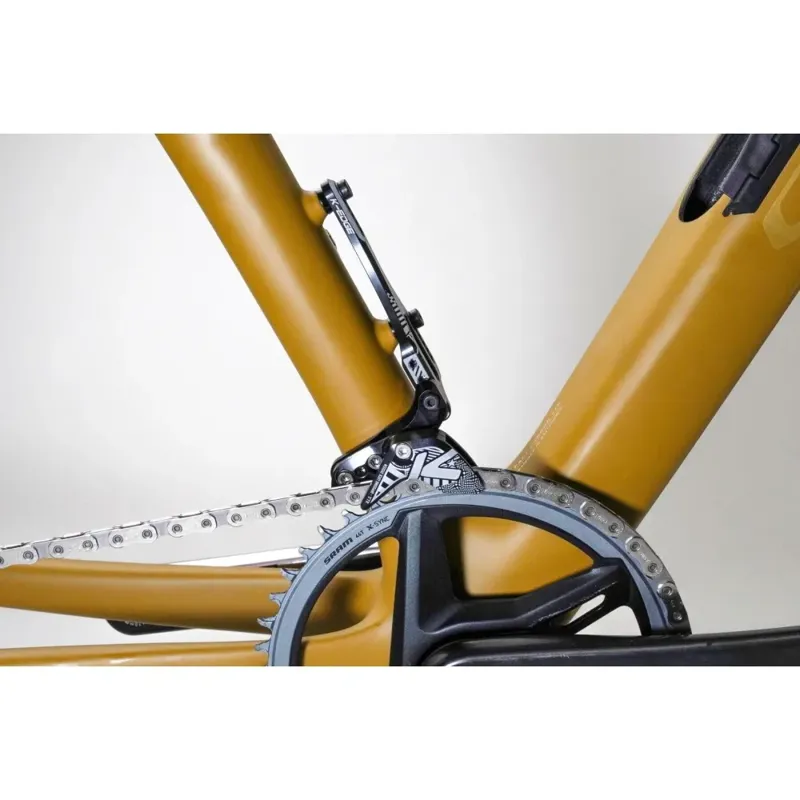 K-Edge 1x Race W Chain Guide in Black Anodised-3
