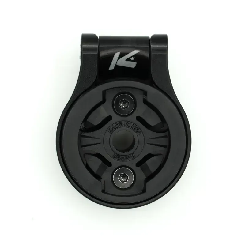 K-Edge Garmin Race Stem Mount Adjustable in Black Anodised-5