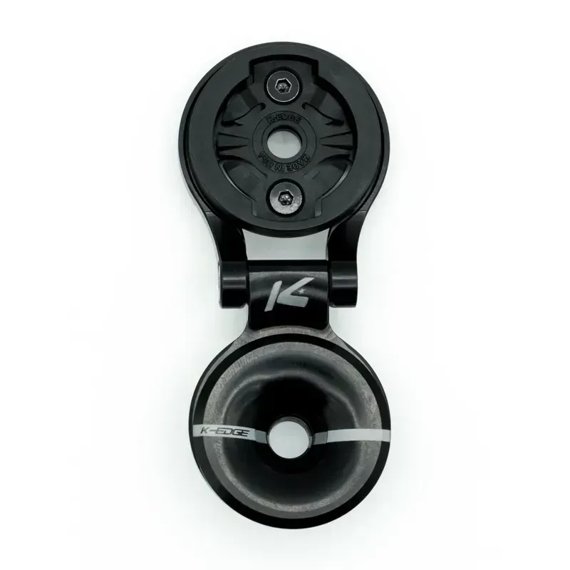 K-Edge Garmin Race Stem Mount Adjustable in Black Anodised-6