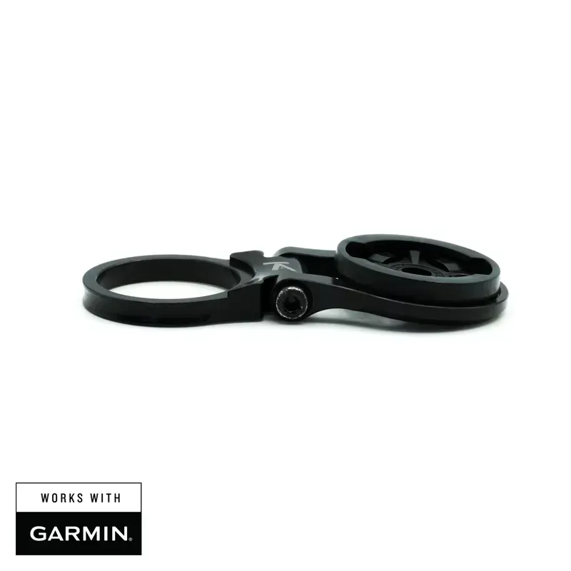 K-Edge Garmin Race Stem Mount Adjustable in Black Anodised-7