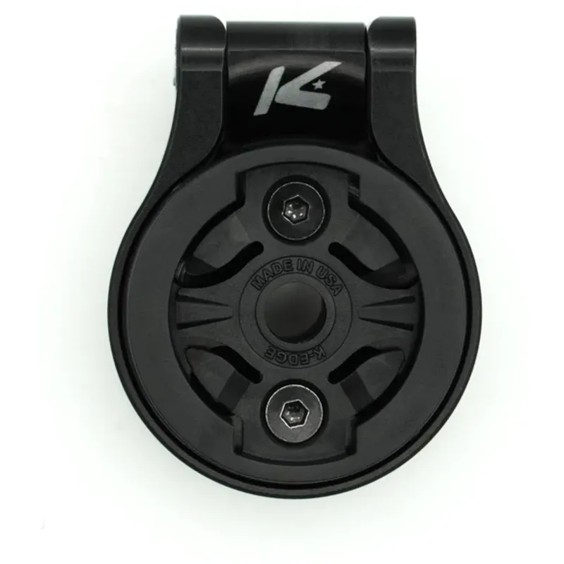 K-Edge Garmin Race Stem Mount with Top Cap Adjustable in Black-2