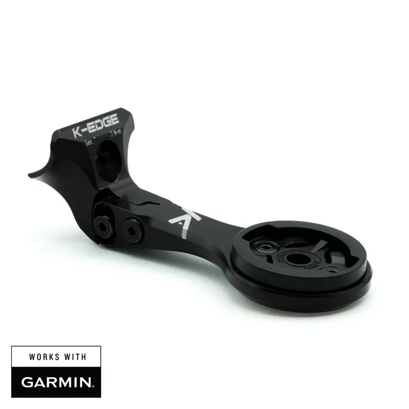 K-Edge Gen 7 Madone Mount in Black Anodised - Garmin-1