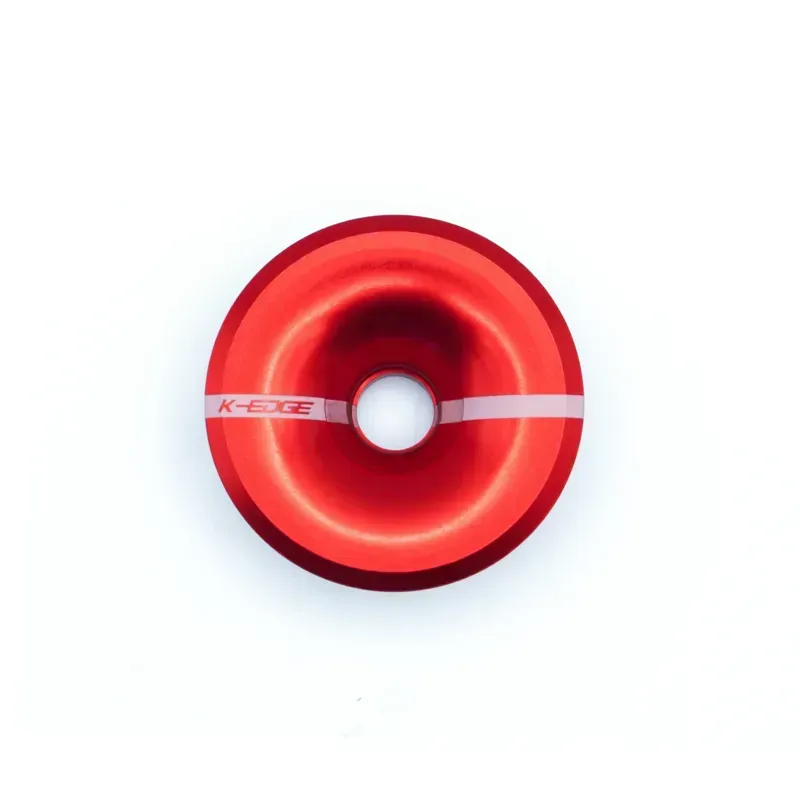 K-Edge Race Stem Top Cap in Red-7