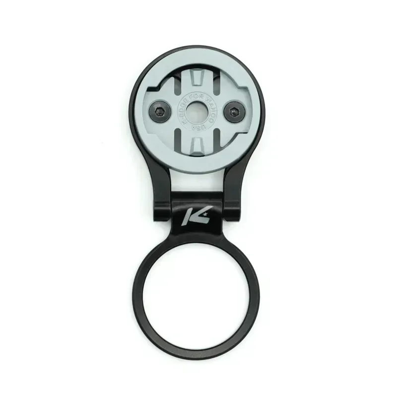 K-Edge Wahoo Race Stem Mount with Top Cap Adjustable in Black Anodised-1