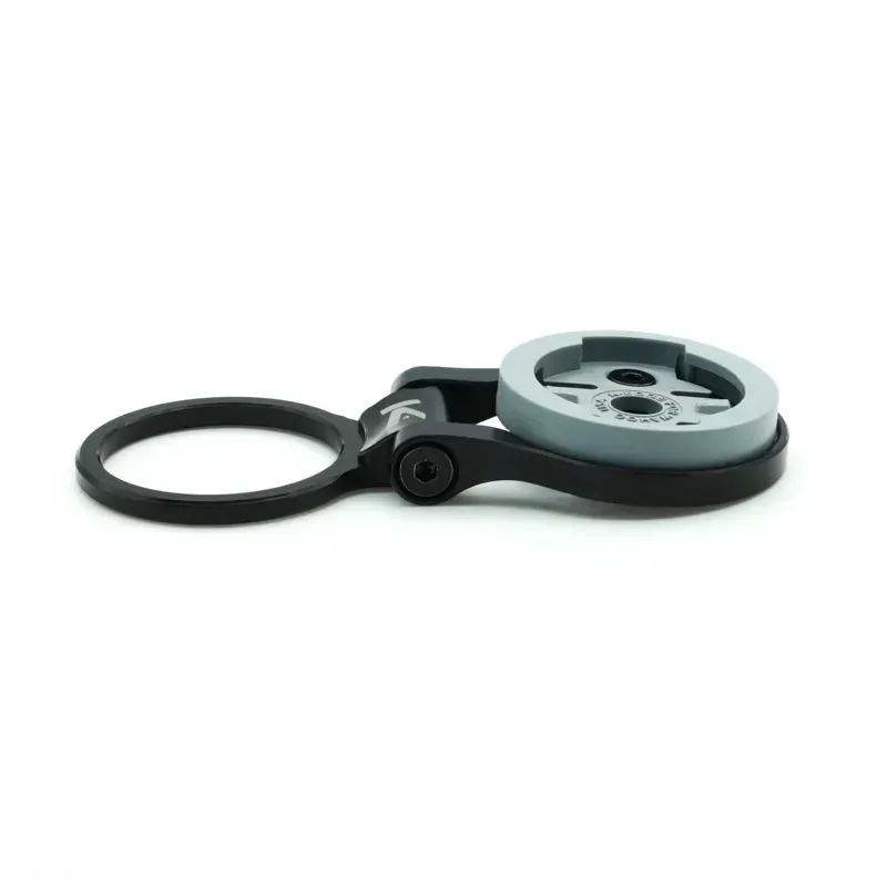 K-Edge Wahoo Race Stem Mount with Top Cap Adjustable in Black Anodised-2