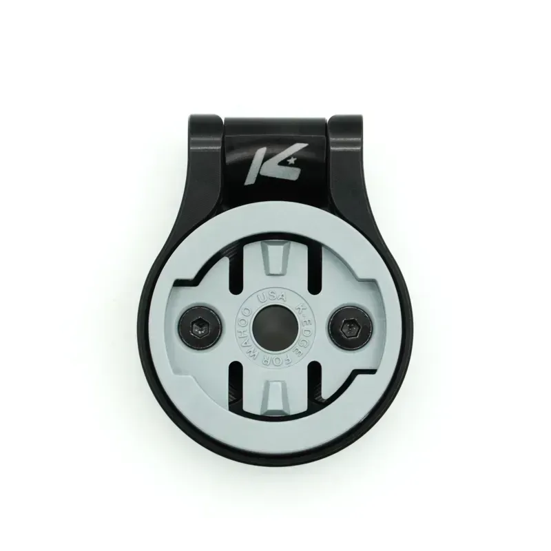 K-Edge Wahoo Race Stem Mount with Top Cap Adjustable in Black Anodised-4