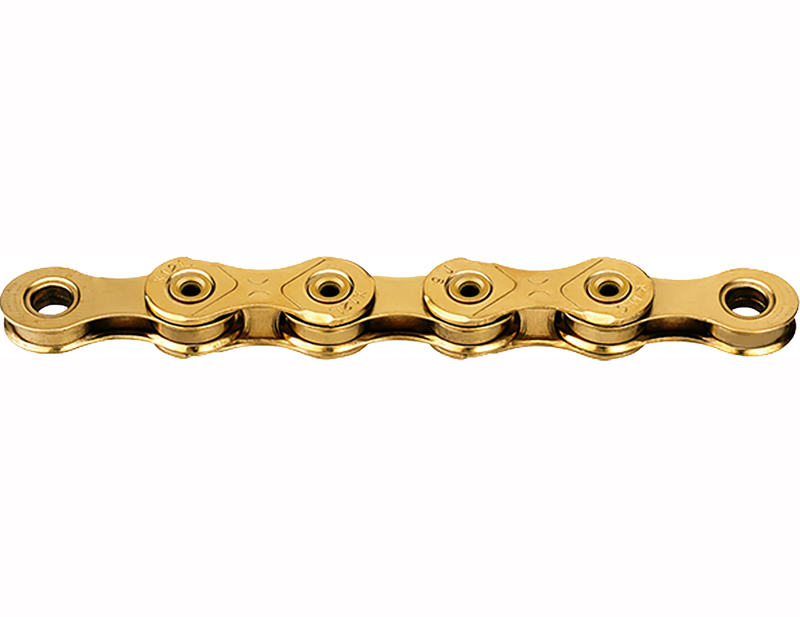 KMC X12L Pre-waxed Chain 126L in Ti-N Gold-1