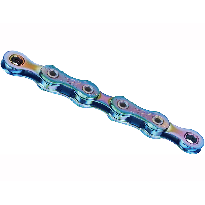 Balfes Bikes Kmc KMC X12L Pre-Waxed Aurora 12 Speed Chain 126L in Light Blue | Free postage over £30, £10 off first order, price match & 0% finance.