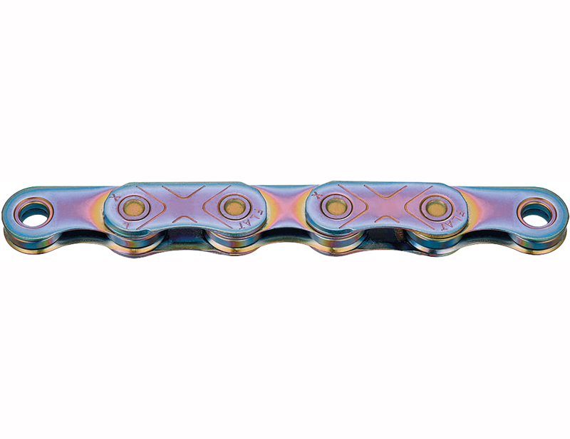 KMC X Flat SRAM 12/13x Aurora Chain in Blue