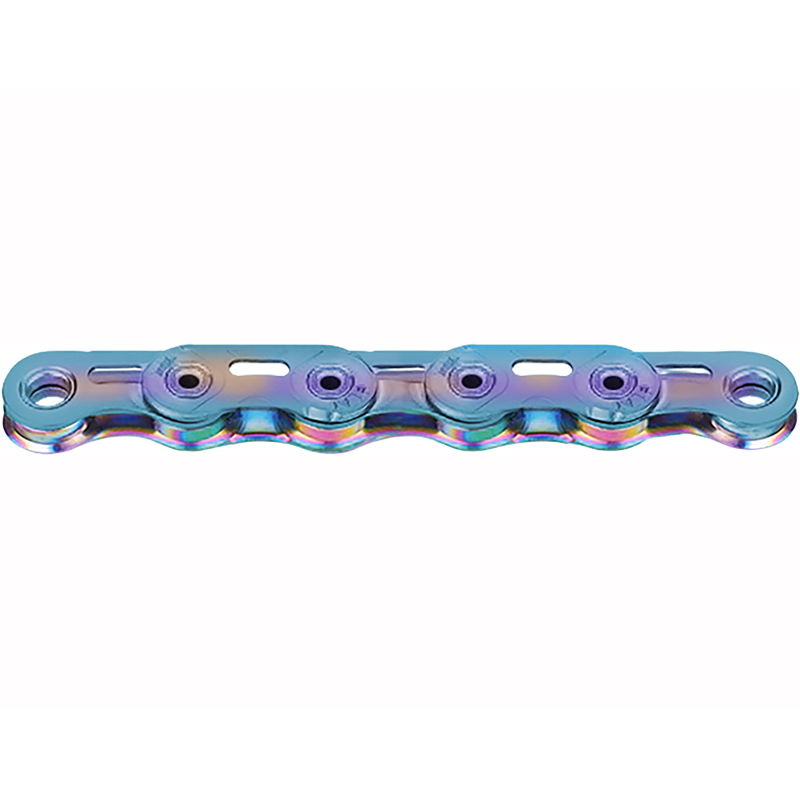 Balfes Bikes Kmc KMC X Flat SL Pre-Waxed Aurora SRAM 12/13x Chain in Blue | Free postage over £30, £10 off first order, price match & 0% finance.