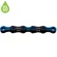 KMC X11 DLC Pre-waxed Chain 118L in Black/Blue