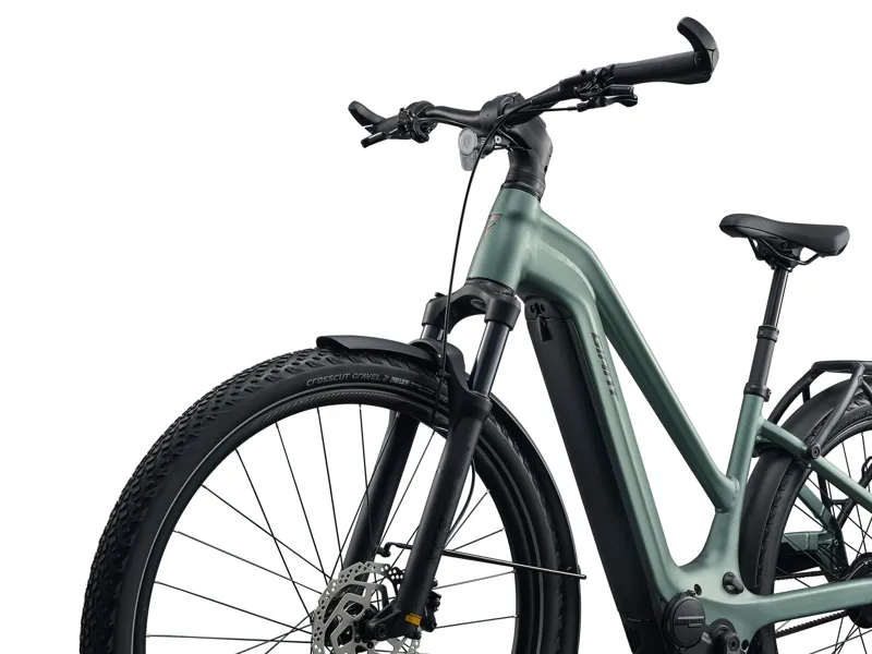 Giant Explore E+ 2 Stagger Electric Hybrid Bike 2026 in Alpine Green-7
