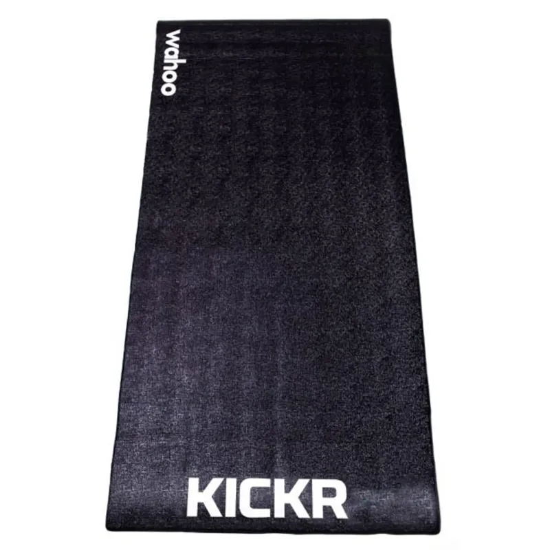 Wahoo KICKR CORE V1 Zwift One V2 and Wahoo KICKR Trainer Floor Mat Bundle-6