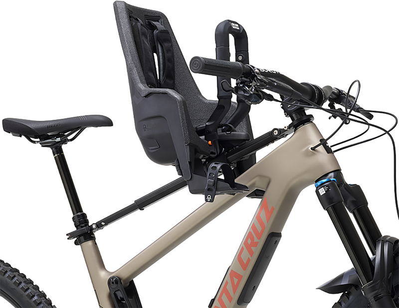 Balfes Bikes Kids Ride Shotgun Pro Evo Child Bike Seat And Handlebars Combo Front Mount Seat in Black | Free postage over £30, £10 off first order, price match & 0% finance.