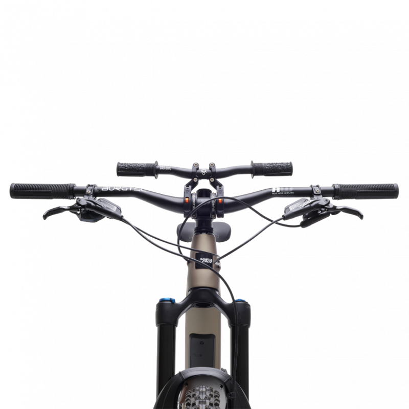 Kids Ride Shotgun Pro Evo Child Bike Seat And Handlebars Combo Front Mount Seat in Black-6