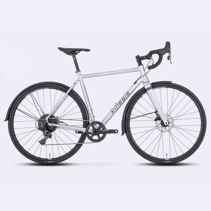 Kinesis 4S Apex Road Bike 2026 in Silver Mist-1