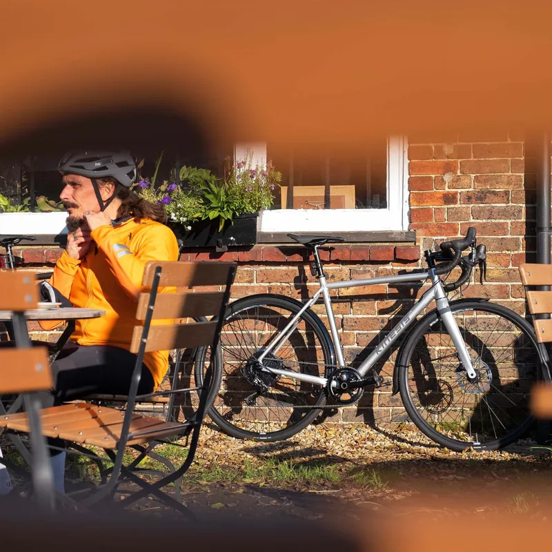 Kinesis 4S Apex Road Bike 2026 in Silver Mist-13