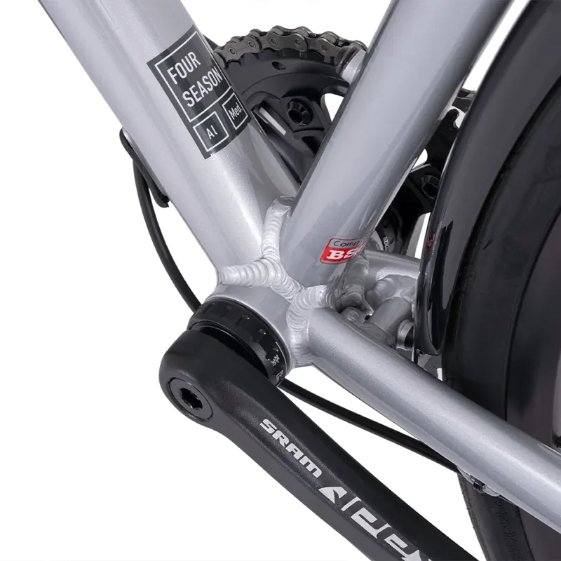Kinesis 4S Apex Road Bike 2026 in Silver Mist-6